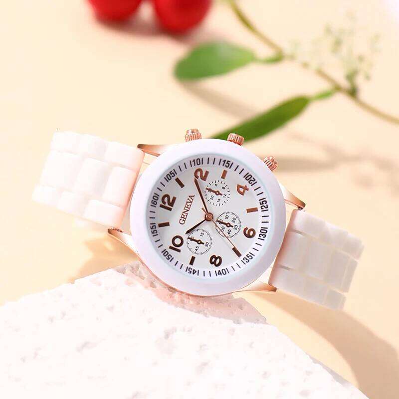Reloj Mujer Fashion Women Watches White Silicone Jelly Quartz Ladies Dress Wrist Watch Gifts for Girls Relogio Feminino Z260206