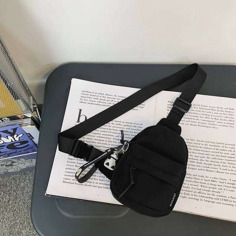 New waterproof crossbody versatile solid color single-shoulder bag, Korean style XJ260129