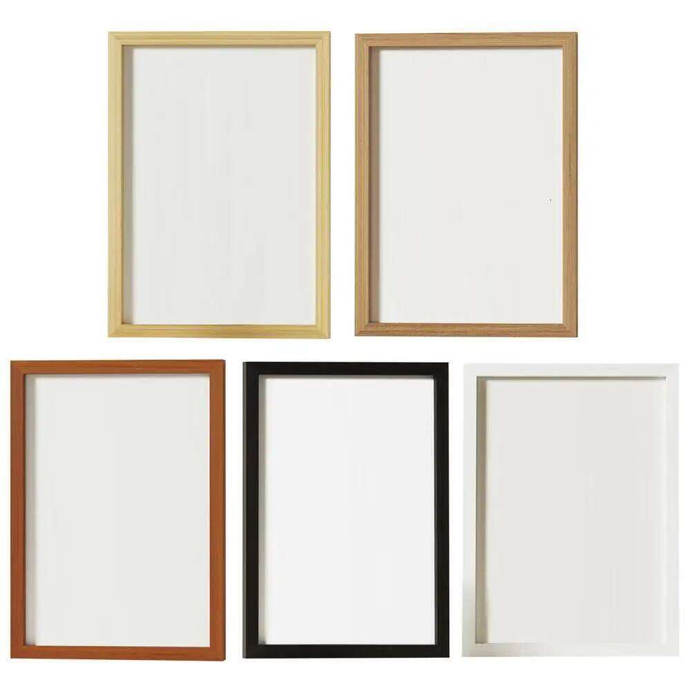 1Pc Photo High-quality Wall Picture with Shatter Resistant Plexiglass A4 Sized Painting Display Frame Home Decor S260205