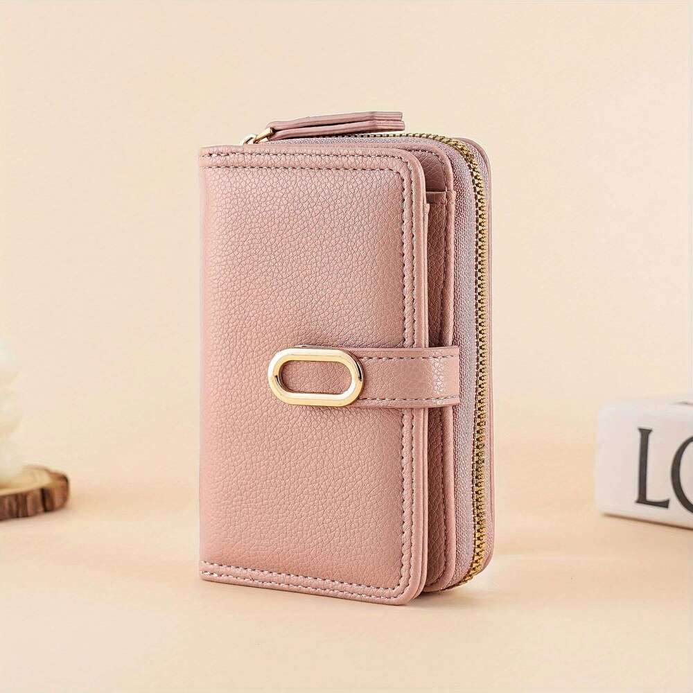 Fashionable Women's Card Holder Wallet, Coin Purse, Short 80% off Wallet Y260206