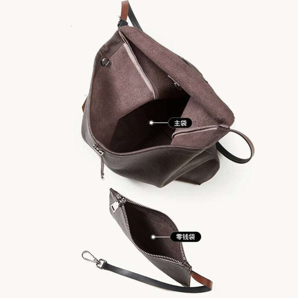 OLOEY Hifashion Cow Genuine Leather Bucket Shoulder Tote Bags For Women 2025 Luxury Creativity Crossbody Hobos Shopper Ladies Handbags