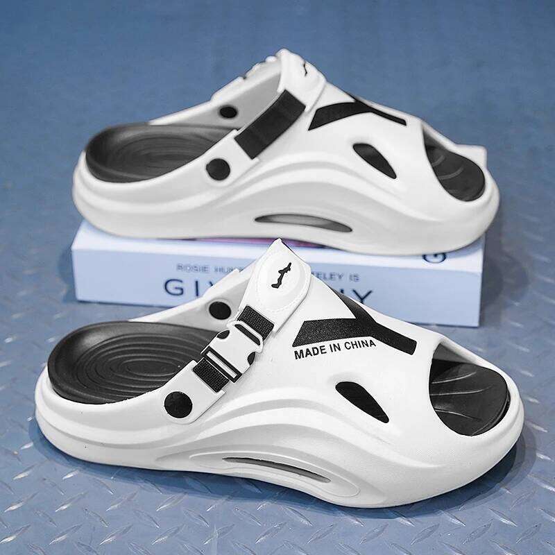 Summer Fashionable Versatile Comfortable Non Slip Beach Sandals Furniture Shower Outdoor Dual Use Men's Slippers