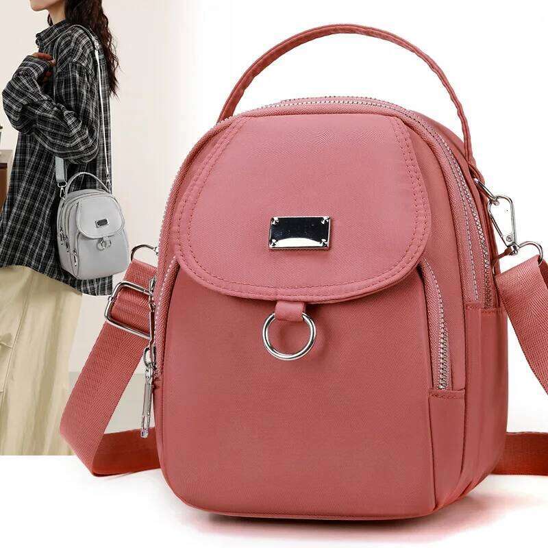 Small Canvas Women's Crossbody Bag Fashionable High-End Shoulder Handbag Large Capacity Space for Stylish Storage XJ260129