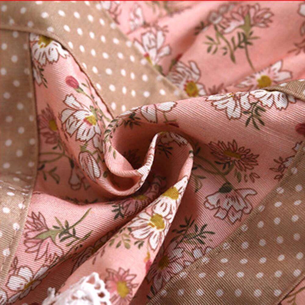 1 PC Fashion Women Apron Cooking Female Adult Waist Thin Breathable Male Work Cotton Canvas Floral Style Home Kitchen S260205