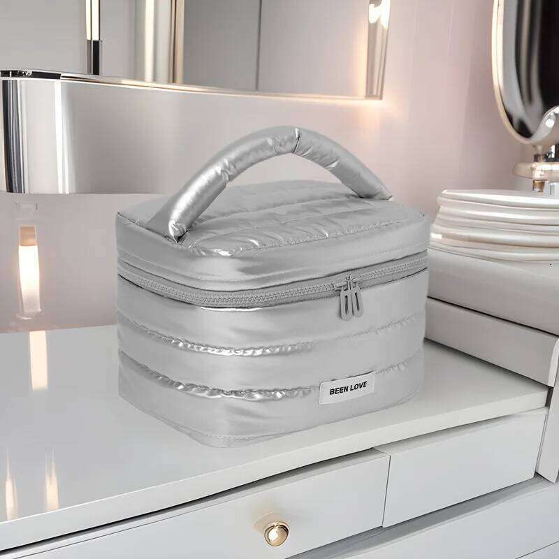 2025 New Design Cosmetic Handheld Makeup Bags Large Capacity Lipstick Skincare Storage Bag Travel Portable Women Ideal Gift Y260206