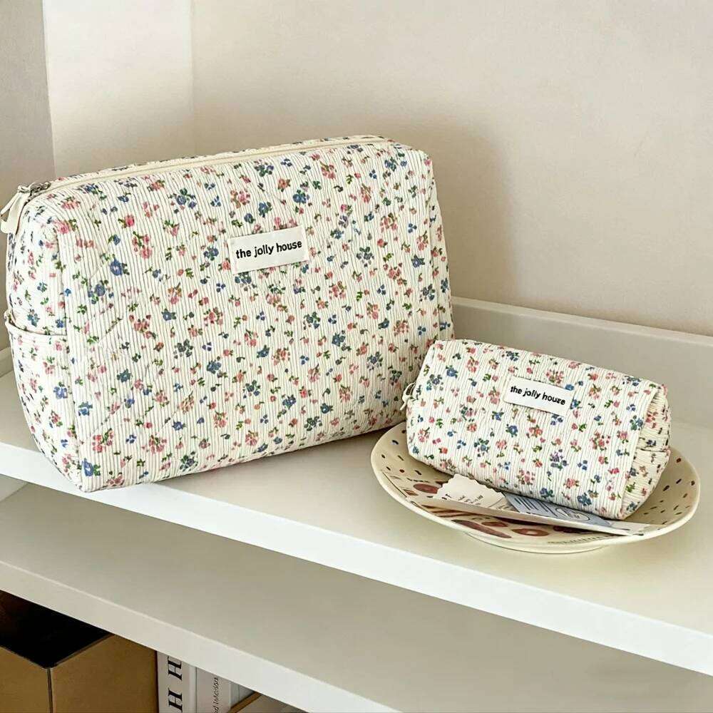 Organizers Cosmetics Women's Necessaire Gifts for Women Large Capacity Vanity Toiletry Bag Pouch Makeup Y260206