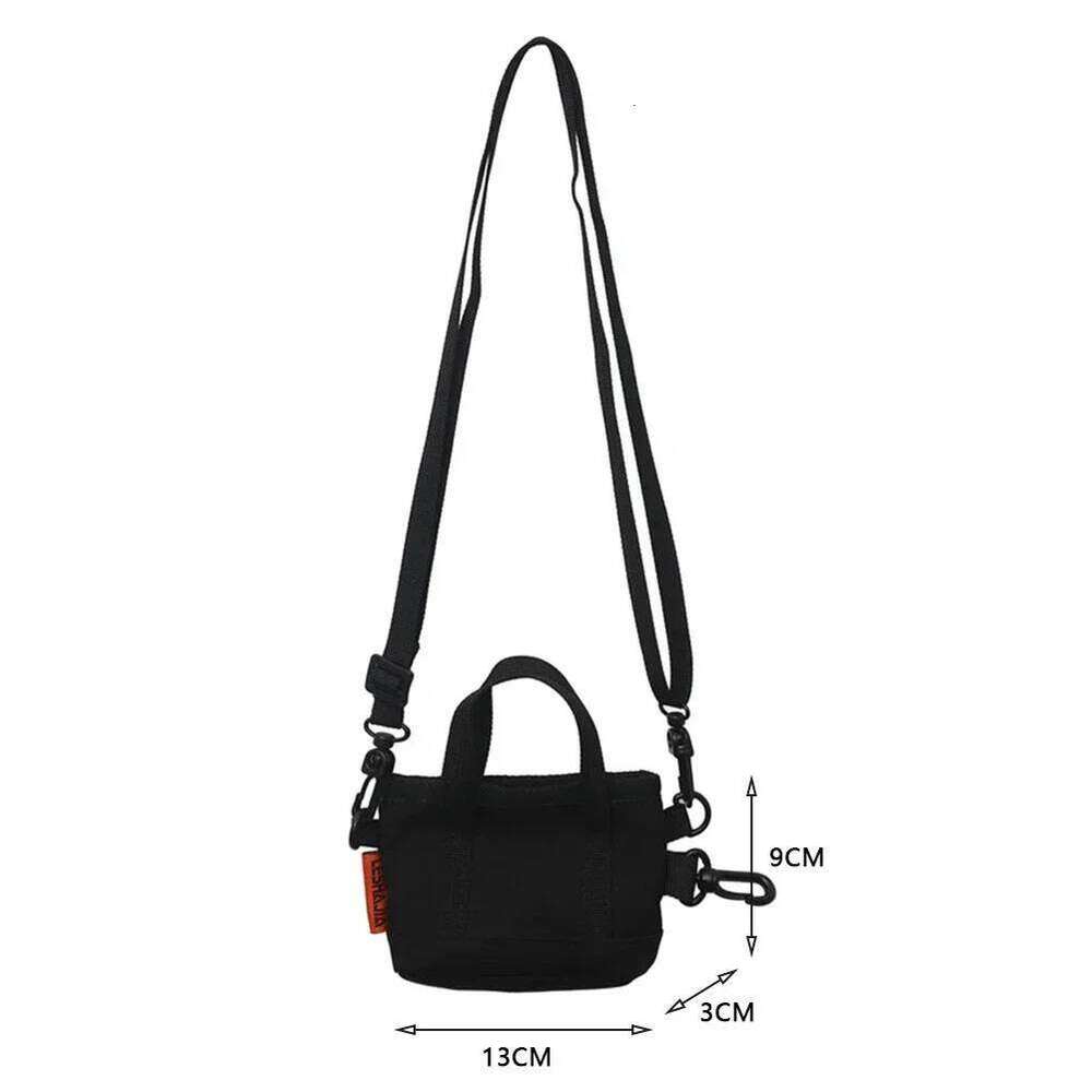 Retro Shoulder Bags Nylon Solid Color Messenger Lady Men Zipper Small Crossbody Bag for Outdoor Running XJ260129