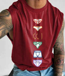 Mens Vest Short-Sleeved T-Shirt - Modern T-Shirt White Milano Italy Print Casual Wear X250821