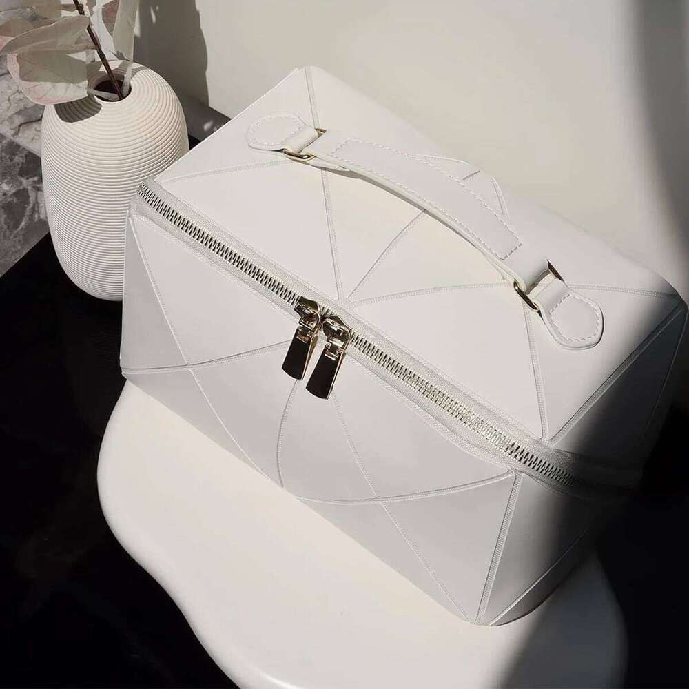 Women's Folding Makeup Accordion Pillow Cosmetic Large Capacity Portable Handbag Ladies Storage Bag Cosmeti Y260206