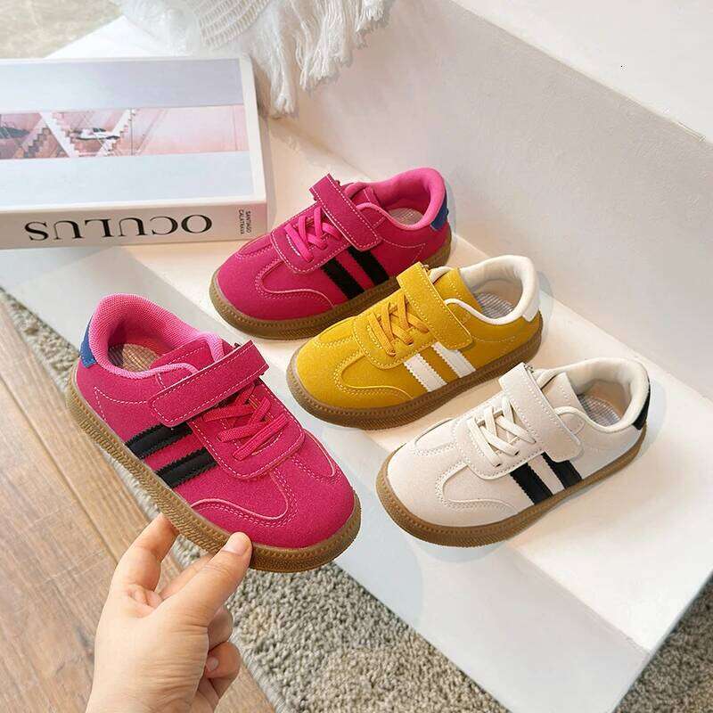 PU Leather Sneakers Children Waterproof Trend Fashion Children's Tennis Anti-slippery Sport Shoes For Kids 26Y0206