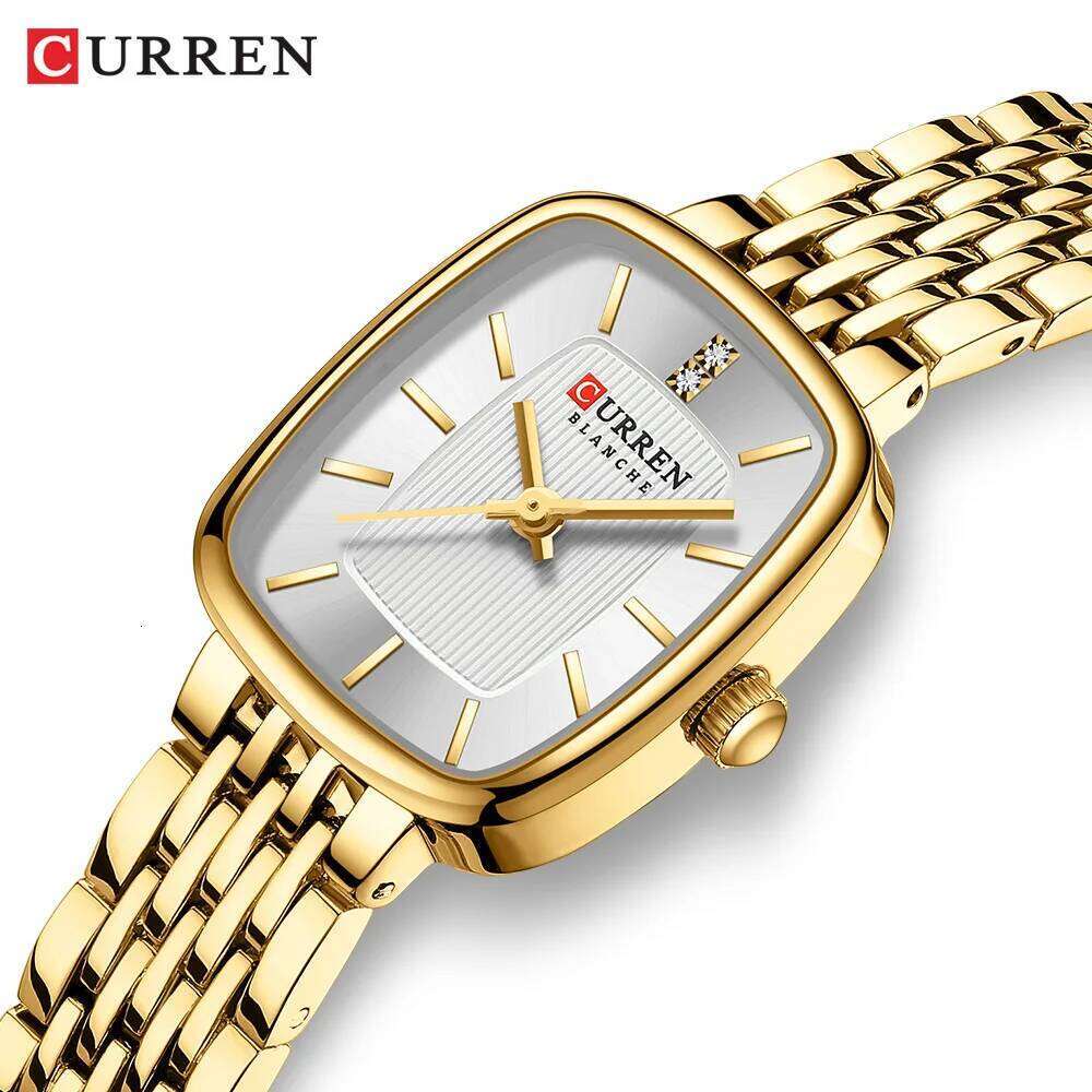 CURREN New Fashion Stainless Steel Date Women Watches Casual 30M Waterproof Girl Ladies Wristwatch Female Clock Relogio Feminino Z260206