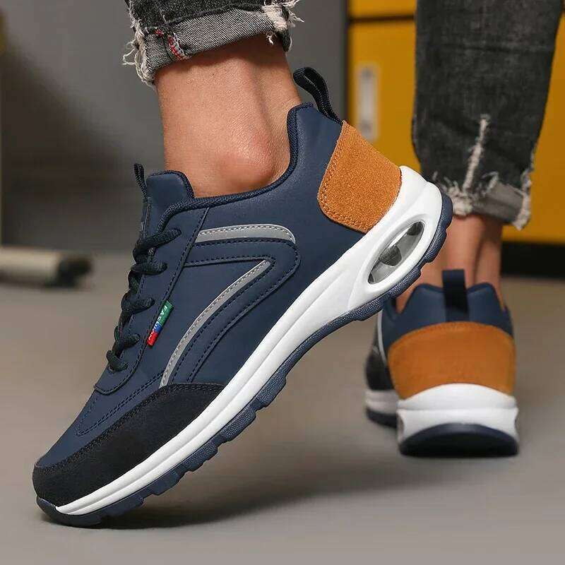 New Men's Casual Sports Fashionable Straps Comfortable High-quality Flat Outdoor Exercise Jogging Training Men Shoes