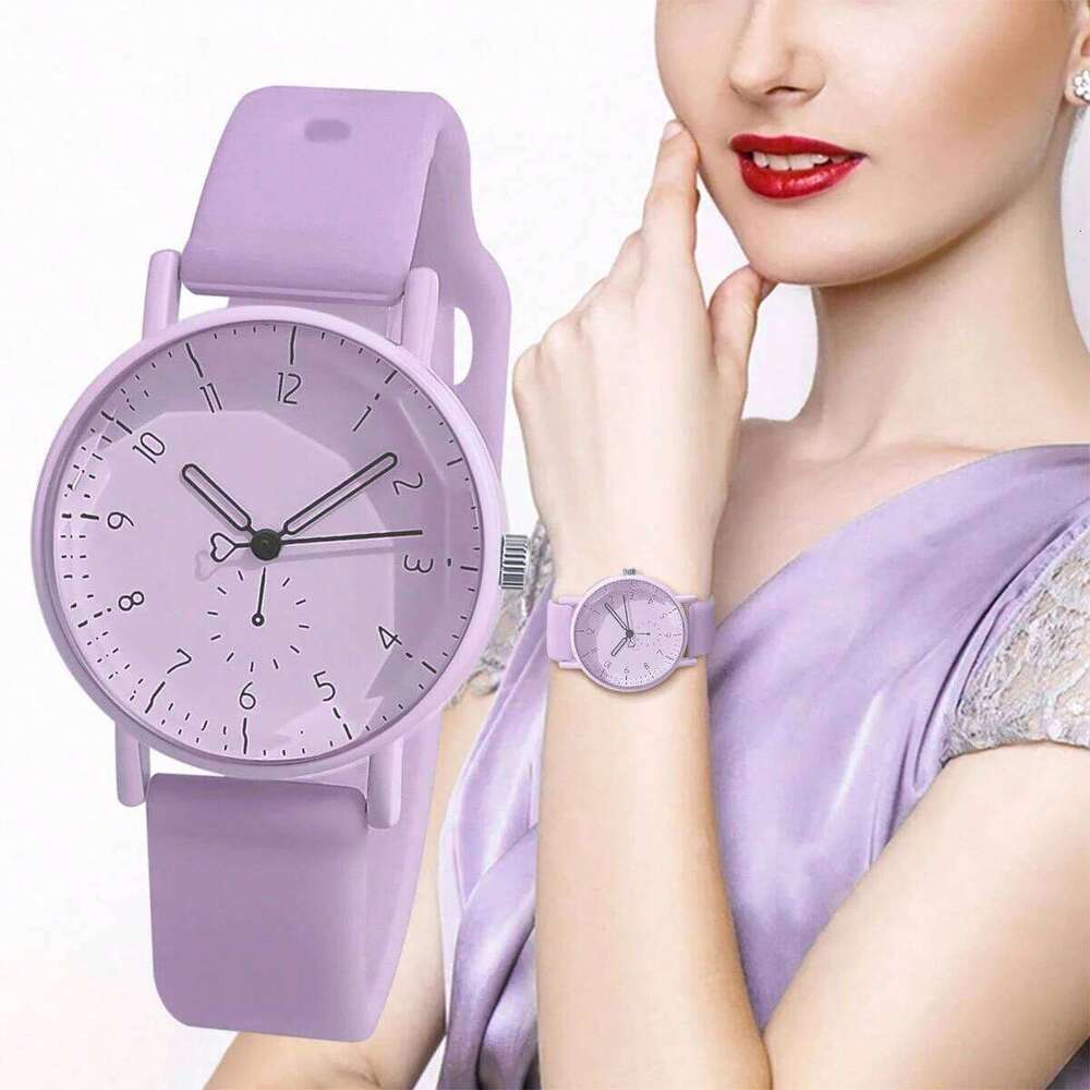 Fashion Casual Silicone Quartz Watches for Women Z260206
