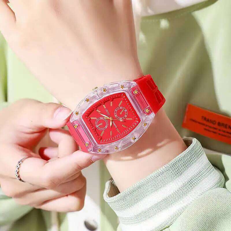 Fashion Women Watches Casual Silicone Strap Analog Quartz Watch for Girls Gift Reloj MujerWithout Box Z260206