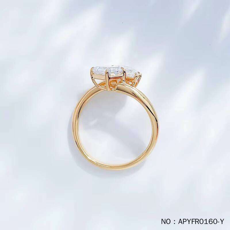 DK 2Ct VVS Lab Diamond Ring 18K Gold IGI Certified For Weddings And Gifts Direct Source Factory Simplicity & Luxury