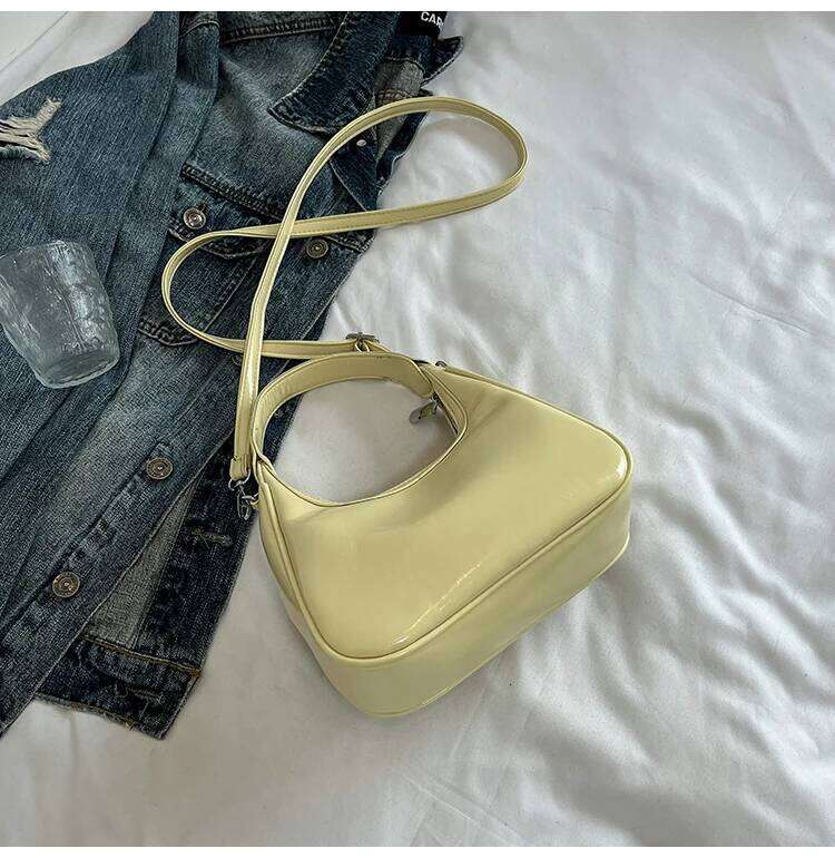 2025 New Fashion Cute Bowknot Handbag for Women Versatile Korean Style Crossbody Pu Leather Girls Tote Shoulder Bag Y260205