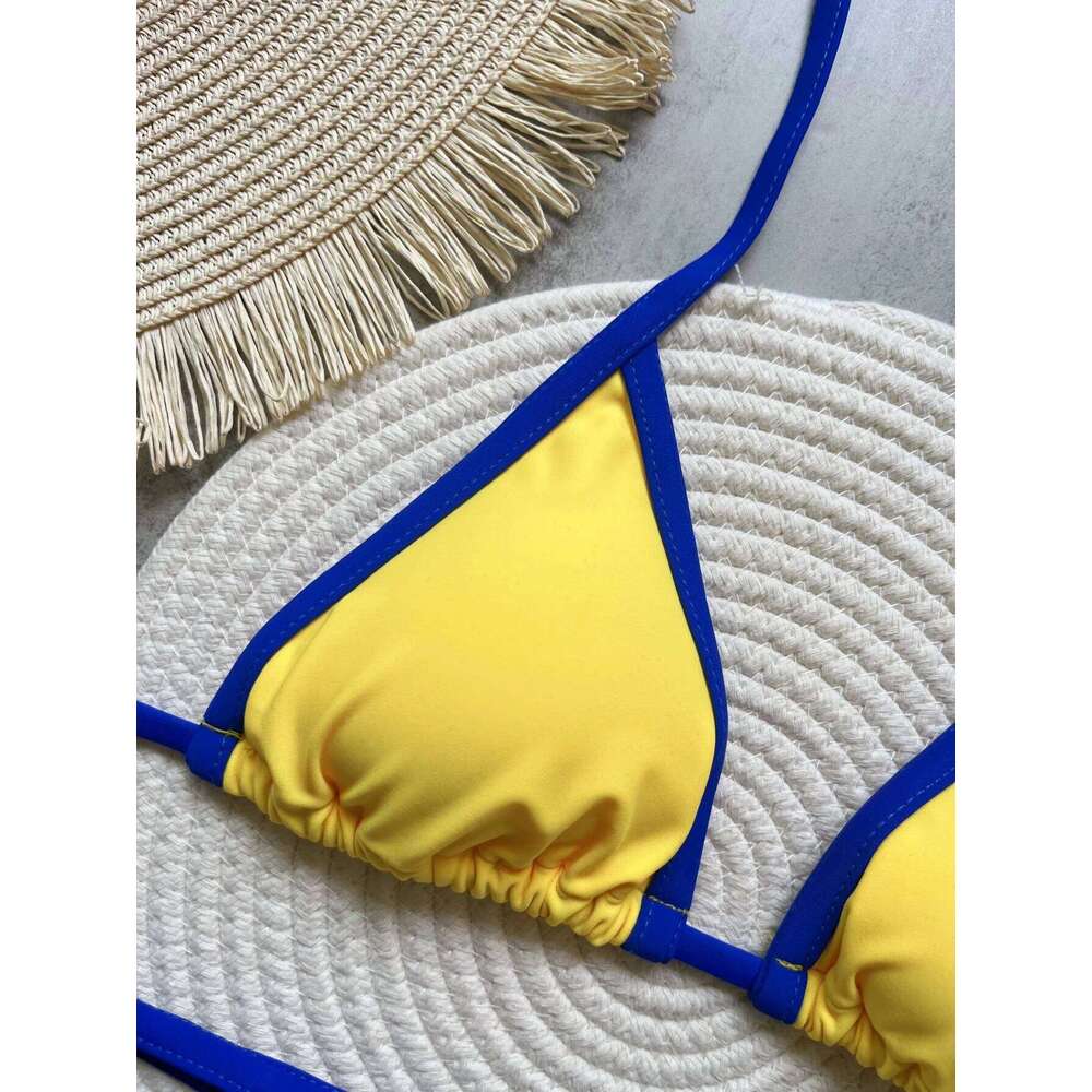 RUOTONGSEPT G-string Thong Brazilian Women Swimwear Female Swimsuit Two-pieces Bikini set Bather Brasil Flag Bathing Suit Z260206