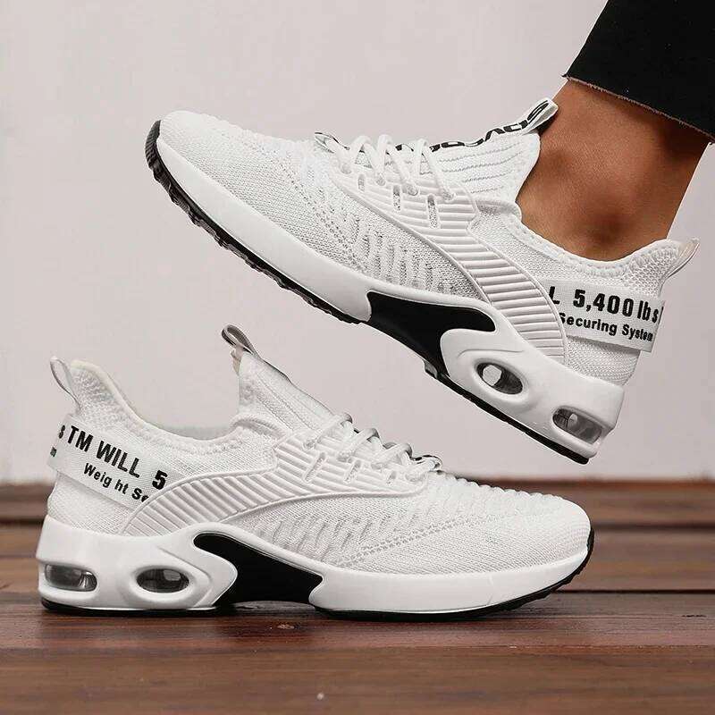 2025 Lightweight Women Breathable Cushioned Sole Sports Gym Outdoor Training Sneakers Quick Dry Fashion Comfort Shoes Men