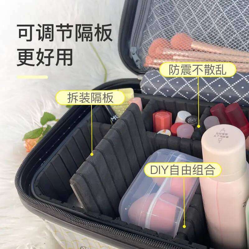 16 Inch Handheld Luggage Large Capacity Lightweight Waterproof Toiletry Bag Cosmetic Case Y260206