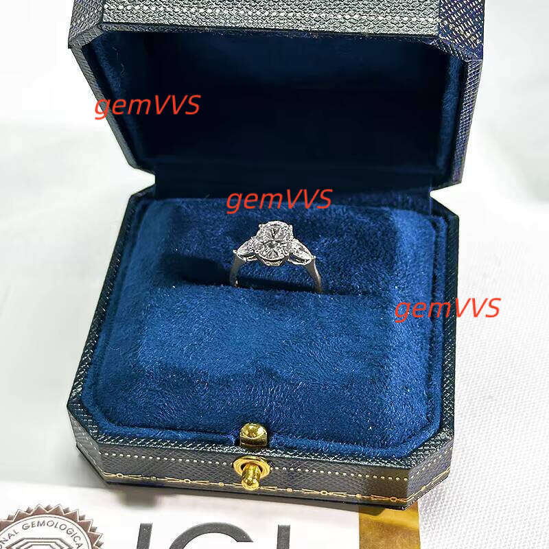 Madonna Ring GIA Certified 3Ct 5Ct Lab Grown Diamond Jewelry