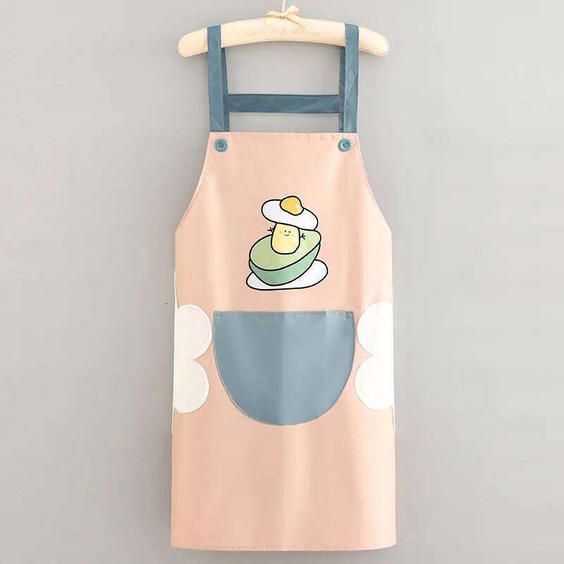 Stylish Minimalist Womens Apron: Waterproof, Oil-proof, Cute Japanese-Korean Style, Ideal for Kitchen & Photography S260205 e83
