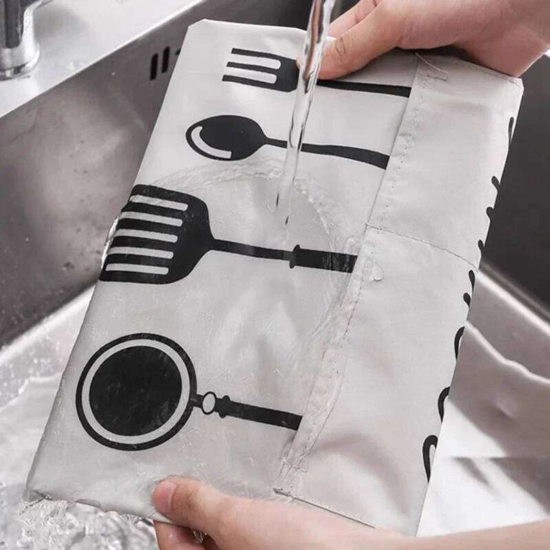 New in Waterproof Oilproof Household Cooking Baking for Men Women Lightweight and Durable Kitchen Apron S260205