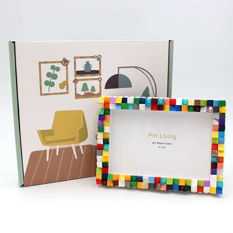 DIY children's building block creative photo frame setting table S260205