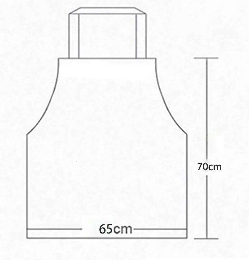 Cotto Linen Striped With Thin Cotton Fabric Waistband For Stain Oil Resistance Coffee Overalls Apron Kitchen Accessories S260205