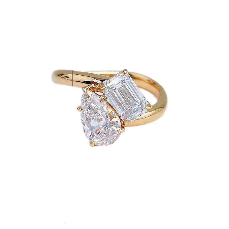 DK 2Ct VVS Lab Diamond Ring 18K Gold IGI Certified For Weddings And Gifts Direct Source Factory Simplicity & Luxury