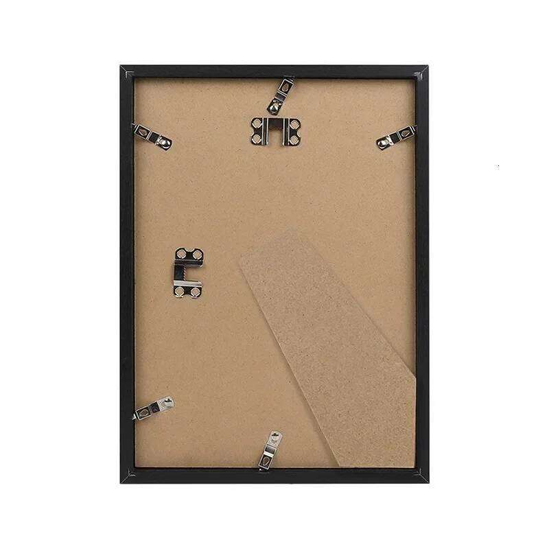 9x11 frame Black White Wooden showcase Photo Frame 21x30cm A4 Poster Canvas Painting Display Stand Picture Wall Decor Frames S260205