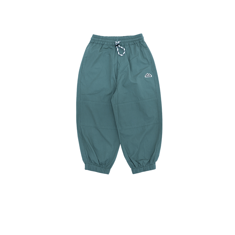 Kids Pants Kids Mountain Style Small Logo Cuffed Pants Elastic Waist Quick-Dry Outdoor Casual Trousers for Boys & Girls 26AG3184