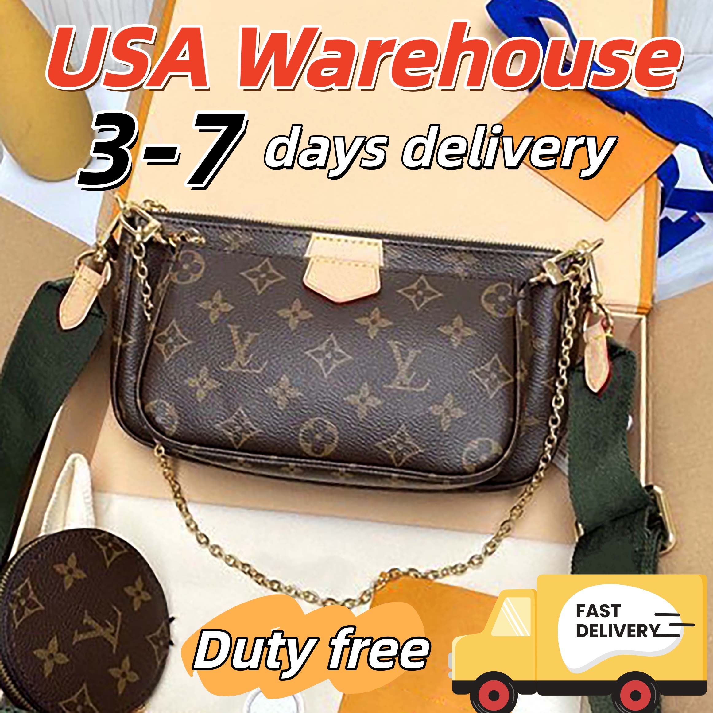 Designer Bag luoiis viutton bag Leather Handbag Luxury Bags Top Quality Shoulder Bag Classic Luxury Fashionable Bag Women Underarm Crescent Bag Zipper Bag 112