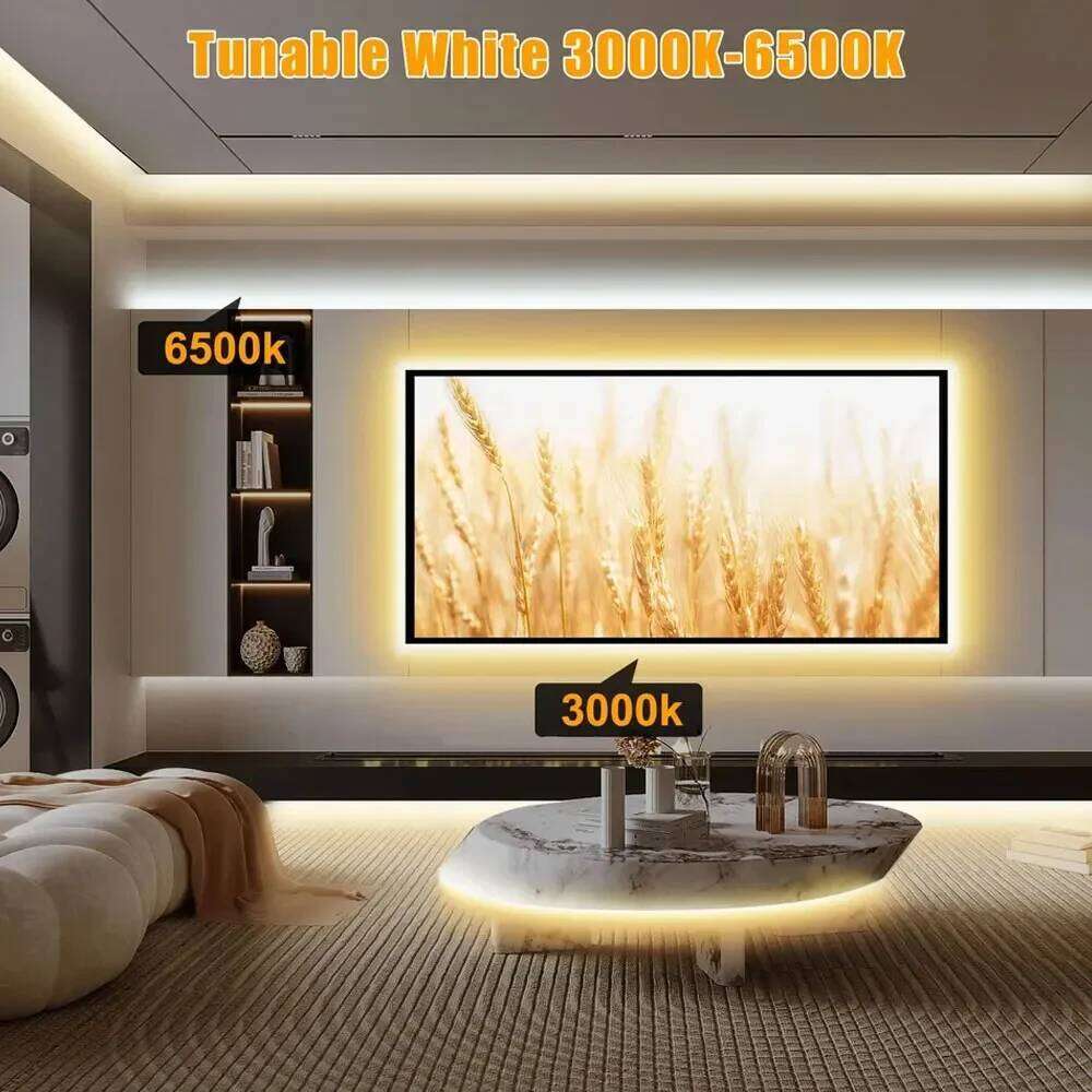 Flexible High Density Strip 3mm COB Bar LED Light Warm 3000K White 6500K for Bedroom Kitchen Home Z260206