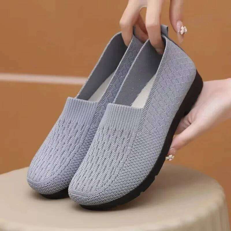 Fashion Summer Lightweight Breathable Casual Sneakers Soft Soled Comfortable Women'S Free Shipping Shoes