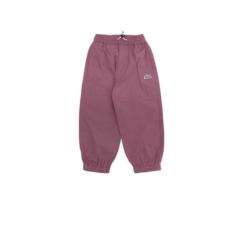 Kids Pants Kids Mountain Style Small Logo Cuffed Pants Elastic Waist Quick-Dry Outdoor Casual Trousers for Boys & Girls 26AG3184