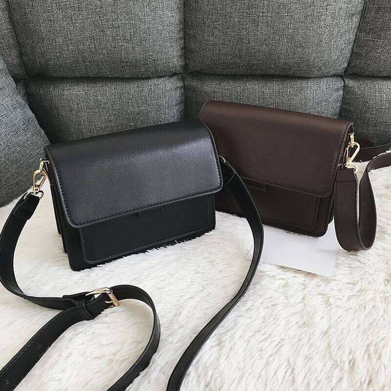 Sewing Thread Women's Shoulder Pu Hasp Ladies Crossbody Bags on Sale 2024 High Quality Free Shipping Bolsas Femininas XJ260129