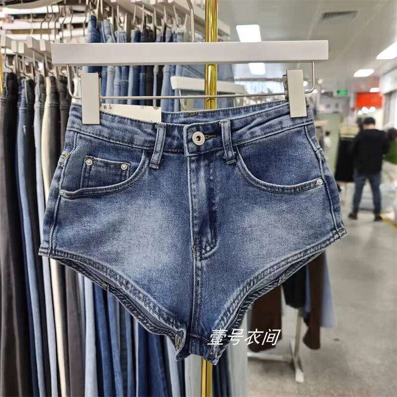 New 2026 Summer Women Sexy Denim Jeans Slim Shorts Feminino C260206