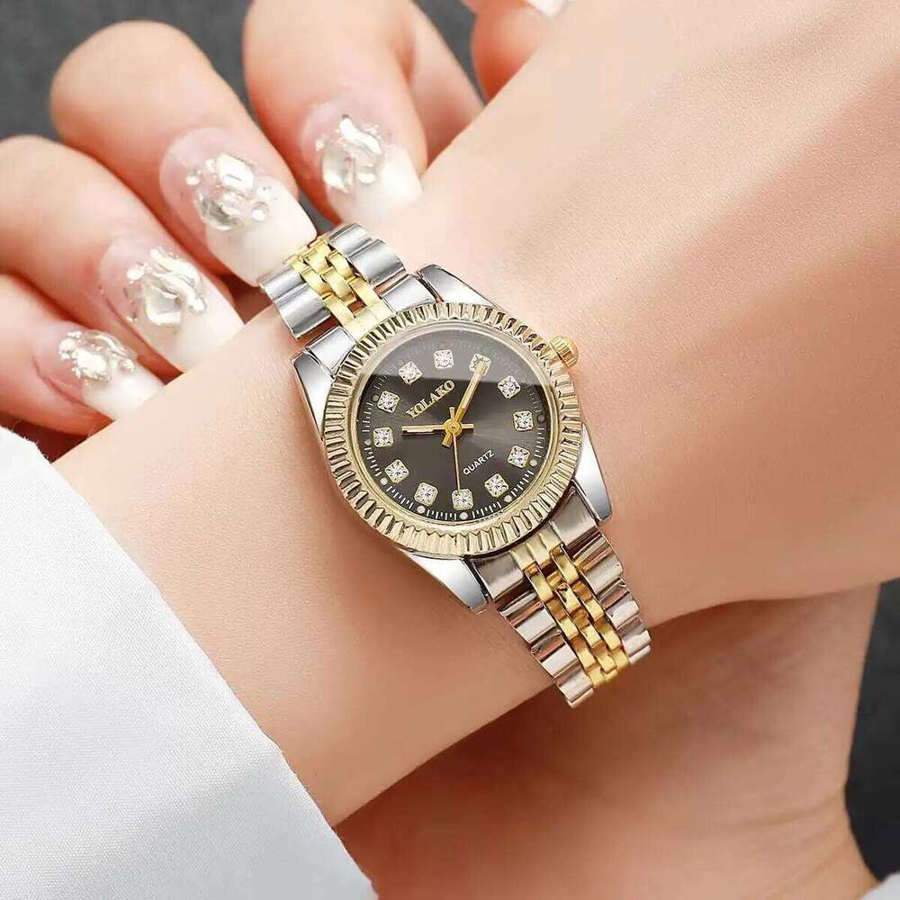 Fashion Rhinestone Women Quartz Watch Luxury Men Business Watches with Calendar Clock GiftWithout Box Z260206