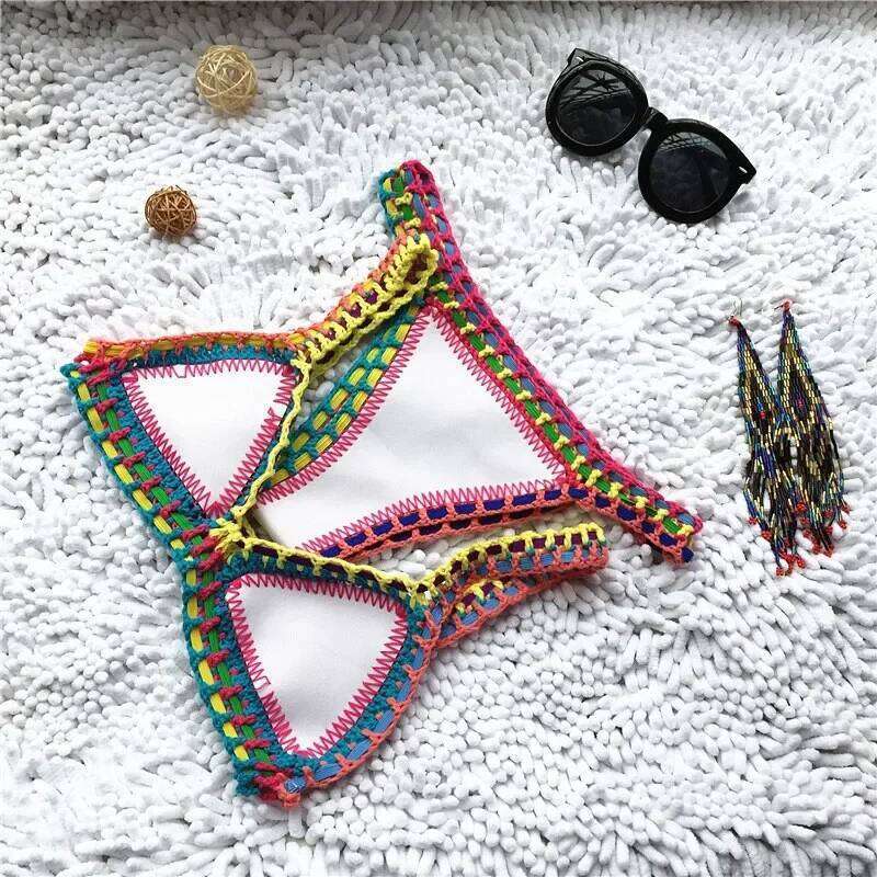 Sexy Bikinis Women Swimsuit Summer Neoprene Bikini Beach Wear Surf Biquini Female Swimwear Two Piece Brazilian Bathing Suit Hot Z260206