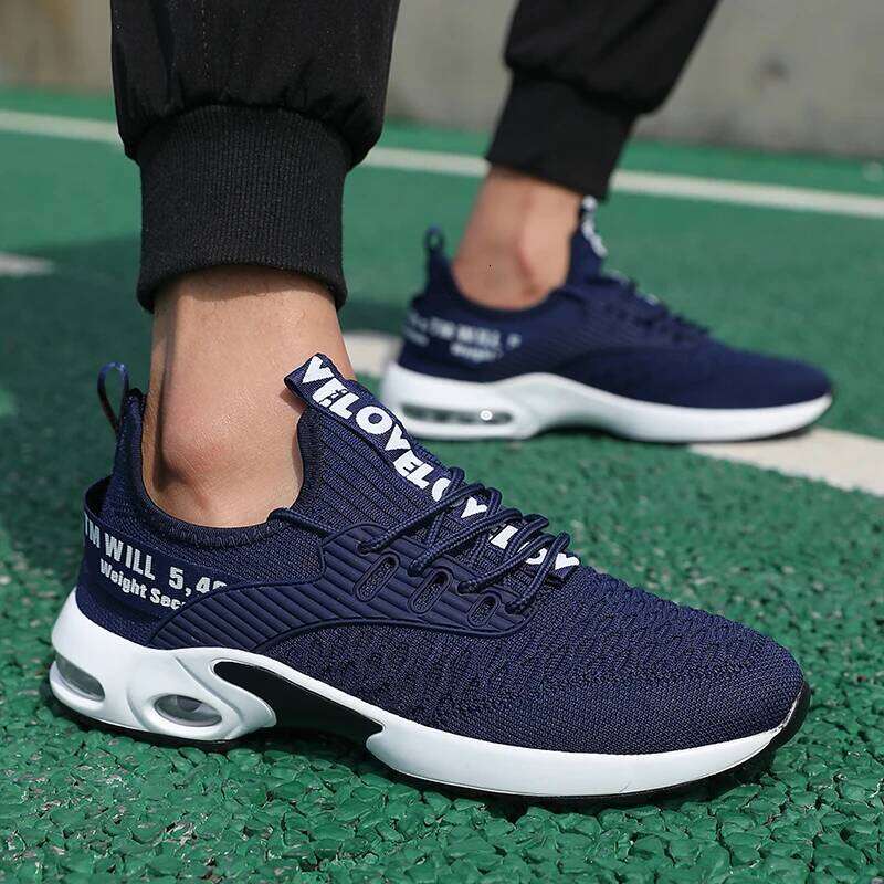 Summer Men's Running Man Designer Lightweight Mesh Sneaker Outdoor Non-slip Shock-absorbing High Quality Shoes Tenis Baixo