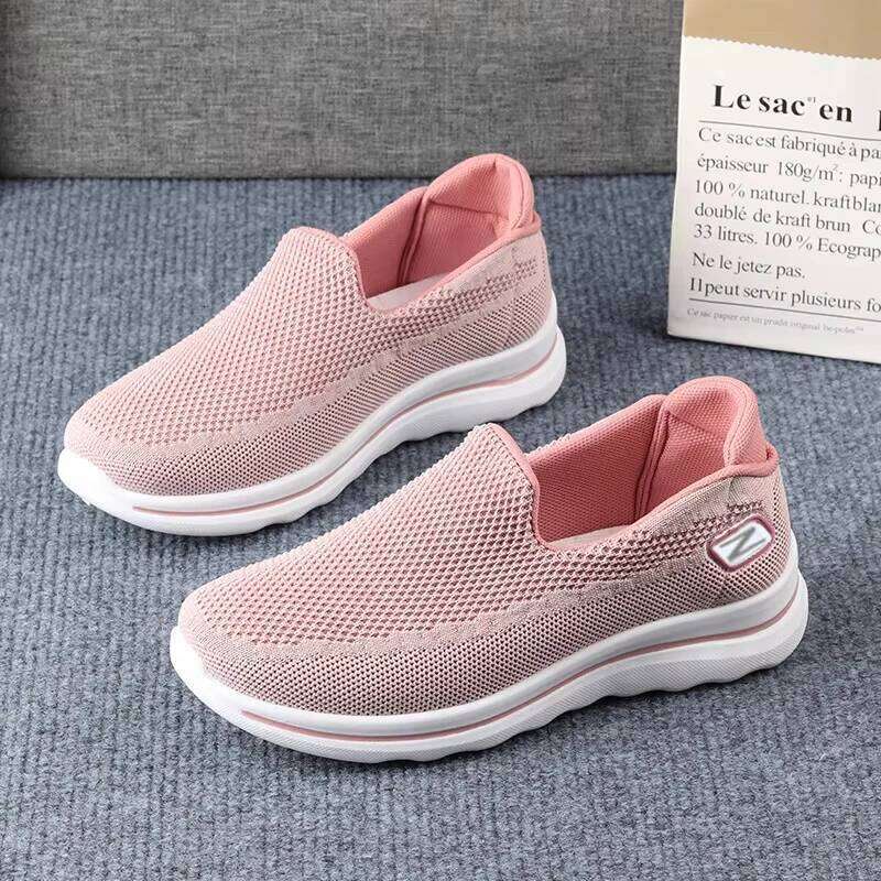 Summer 2025 Shallow Mouth Lazy Person Ladies Breathable Women'S Sneakers Cheap Shoes Clearance Free Shipping