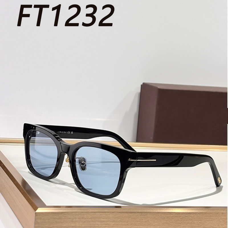 Square mens designer sunglasses Luxury Womens Vacation glasses Acetate square frame blue lens glasses Driving fashion beach style UV400 with box