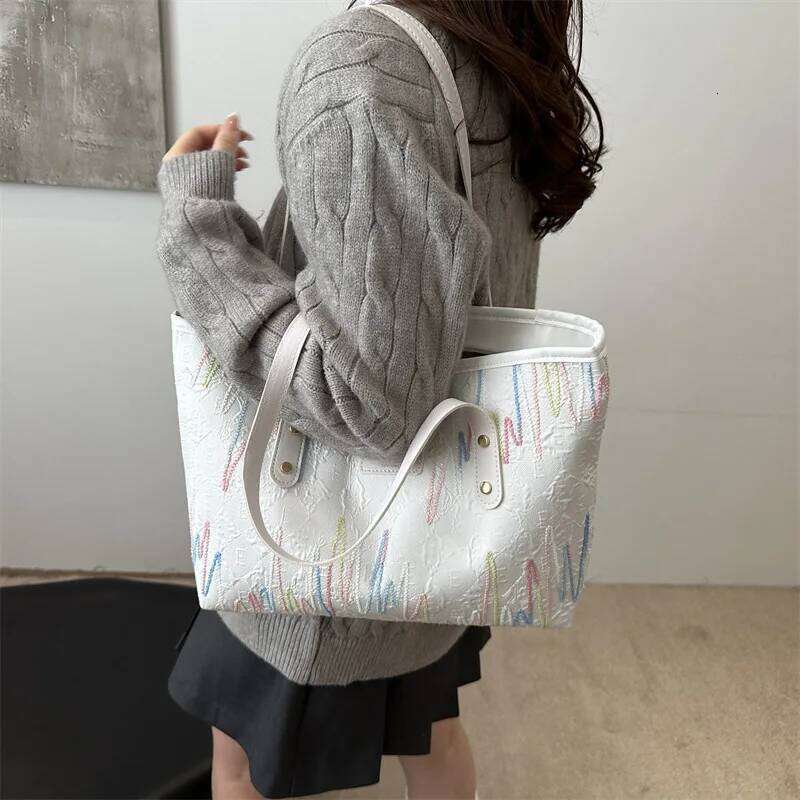 Versatile Tote for Women Shoulder Casual Purse and Handbags Designer Female Bag Shopping Bags Bolso Marca Lujo Sac Y260205