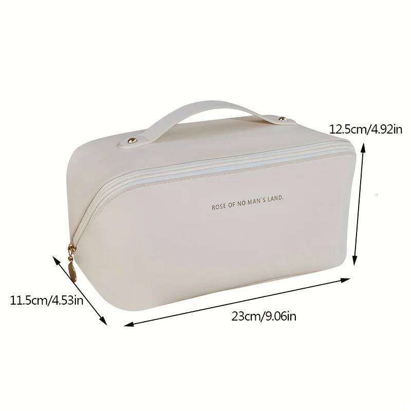 Minimalist Makeup Zipper Pouch, Lightweight Storage Bag, Travel Toiletry Wash Bag Y260206