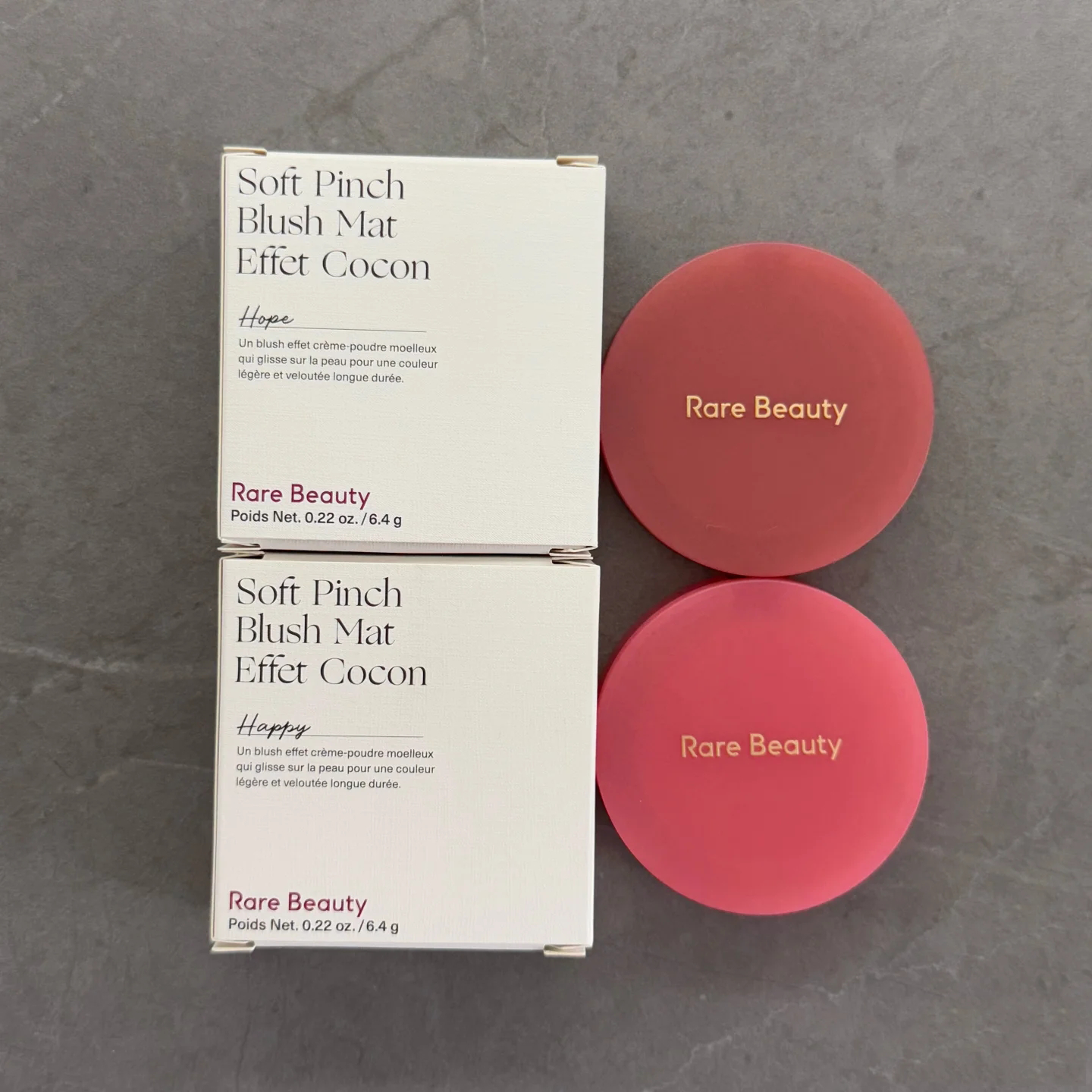 Rare Beauty Powder Blusher 2025 New Soft Pinch Air Cushion Fluffy Matte Mashed Potato Powder Blusher Cream 6.4g Matt Holds