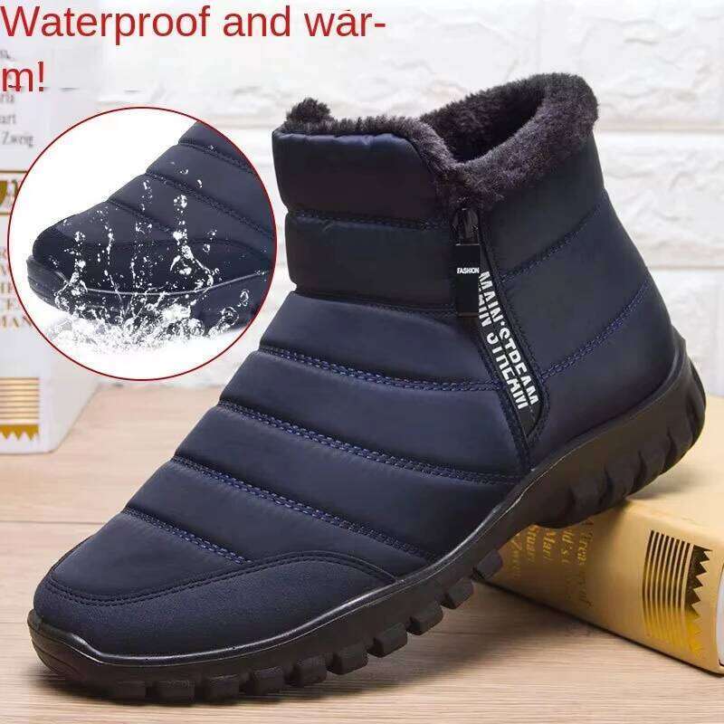 Thickened Insulation Anti Slip And Waterproof Men'S Summer Shoes Comfort Casual Sneakers Free Shiping Shoe