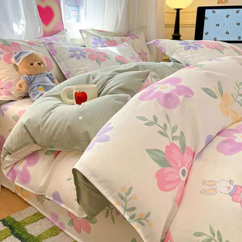 Pure piece 150x200x230 quilt cover cotton 2025 new printing small fresh single product series XJ260206