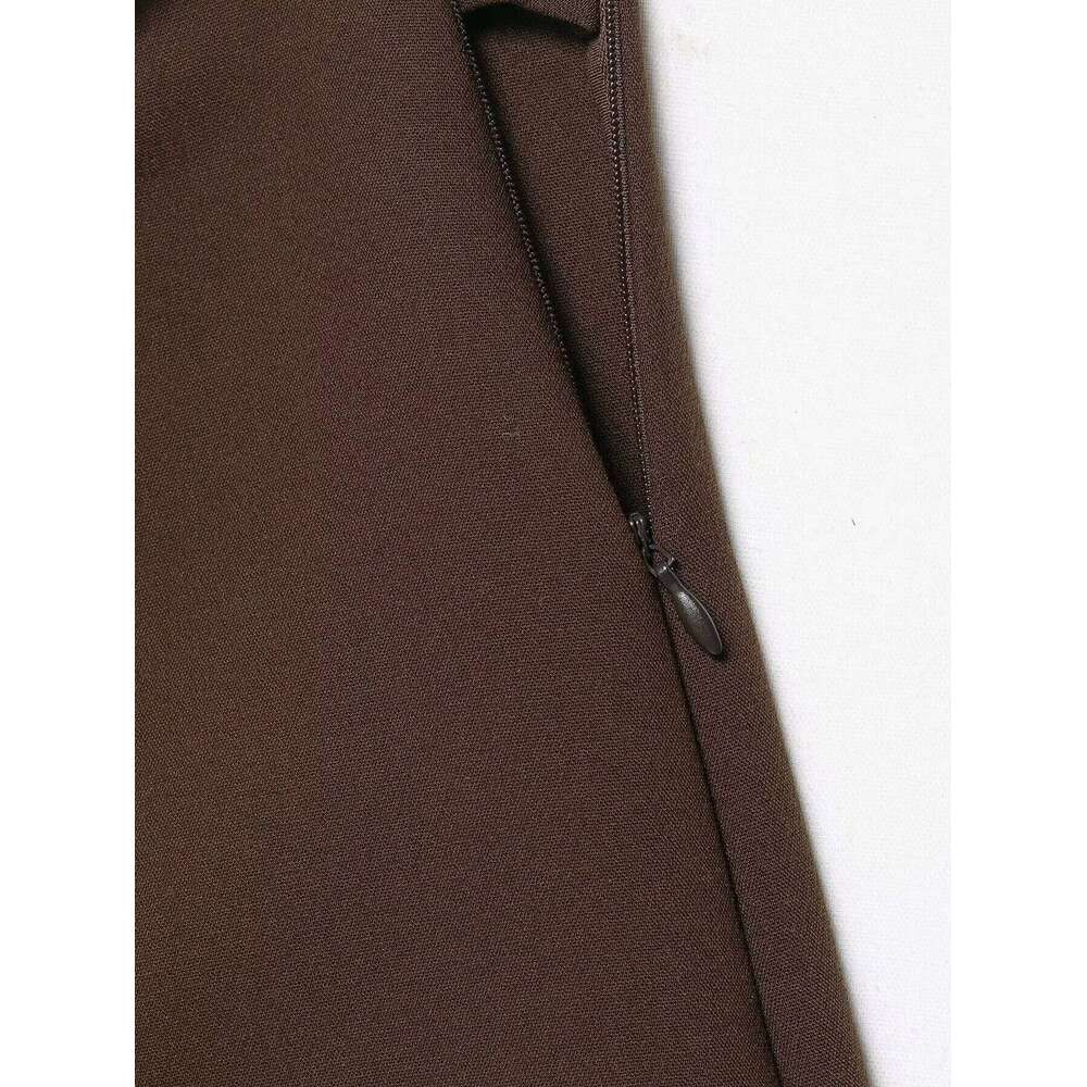 ZERAINS Autumn new women's clothing European and American style high waist asymmetrical metal decoration casual shorts XJ260206