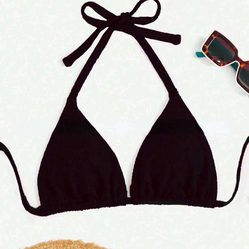 2025 Sexy Women Big Cups Bikini Top Only Push Up Swimwear Padded Plus Size Swimsuit Bandage Bathing Suit Beachsuit Female Summer XJ260206