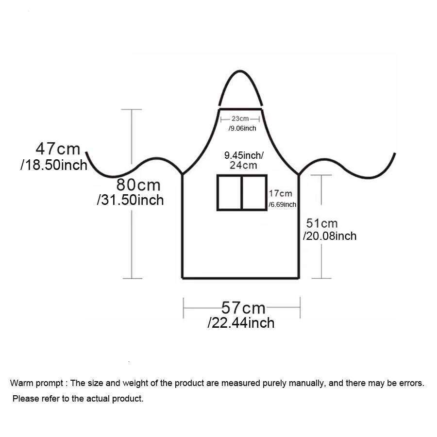 1pc Adjustable Adult Striped Restaurant Chef Apron Outdoor Camping Picnic Kitchen Cook Aprons S260205